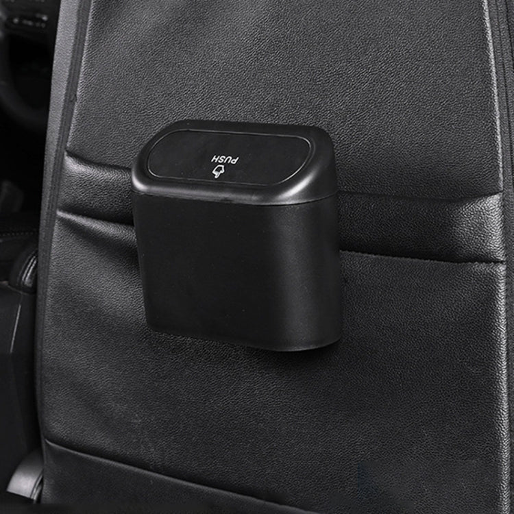 Contenitore per bidone della spazzatura per veicoli Organizzatore per bidone della spazzatura Contenitore per spazzatura montato su auto, Trash Can Bin