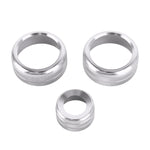Custodia con pomello per condizionatore d'aria in metallo per auto da 3 pezzi per BMW X1 / X2 / GT, For BMW X1 / X2 / GT (Blue), For BMW X1 / X2 / GT (Red), For BMW X1 / X2 / GT (Silver)