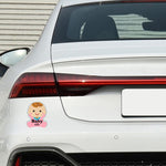 Adesivo di avvertenza adesivo gratuito per bambini in auto, Baby in Car Warning Sticker