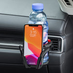 Portabicchieri per acqua con presa d'aria per auto