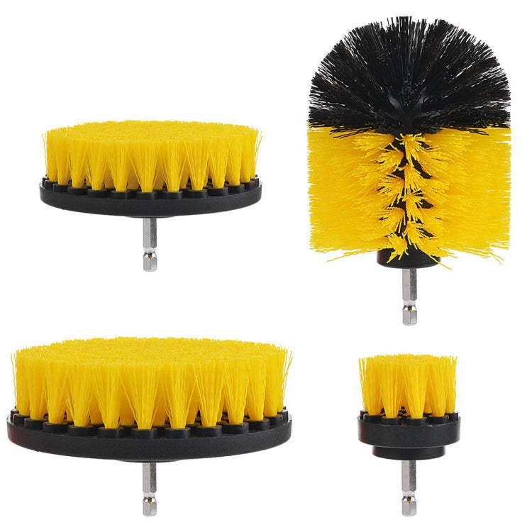 Set di testine per trapano elettrico disincrostante per la pulizia dei vetri delle finestre, pavimenti, pareti, 12 in 1, consegna a colori casuale, 12 in 1, Random Color Delivery