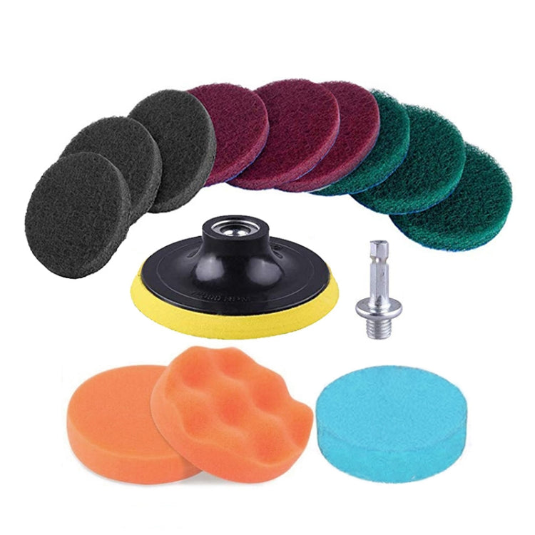 Set 13 in 1 testine spazzole per trapano da 4 pollici