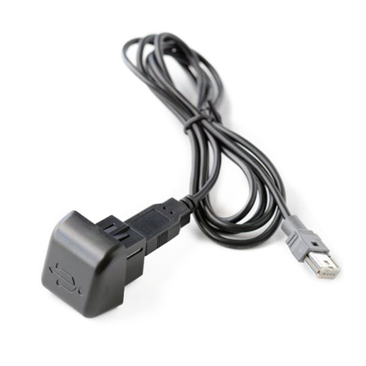 Cavo adattatore audio USB per auto RD45 / RD43 per Citroen C2/C4 / Peugeot 207/307, For Citroen C2/C4 / Peugeot 207/307