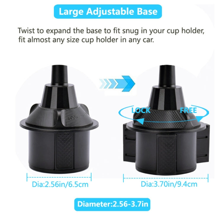 Tavolo multifunzione portabicchieri auto con supporto smartphone
