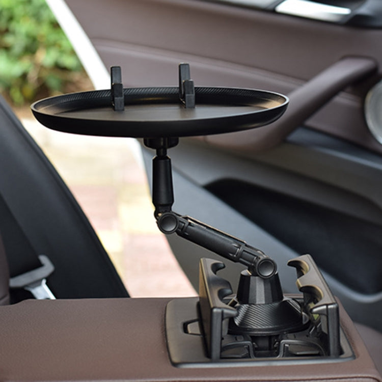 Tavolo multifunzione portabicchieri auto con supporto smartphone
