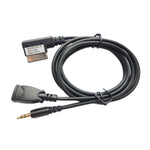 Cavo audio AMI AUX per auto AUX + ricarica USB + musica mobile per Mercedes-Benz, For Mercedes-Benz (USB)