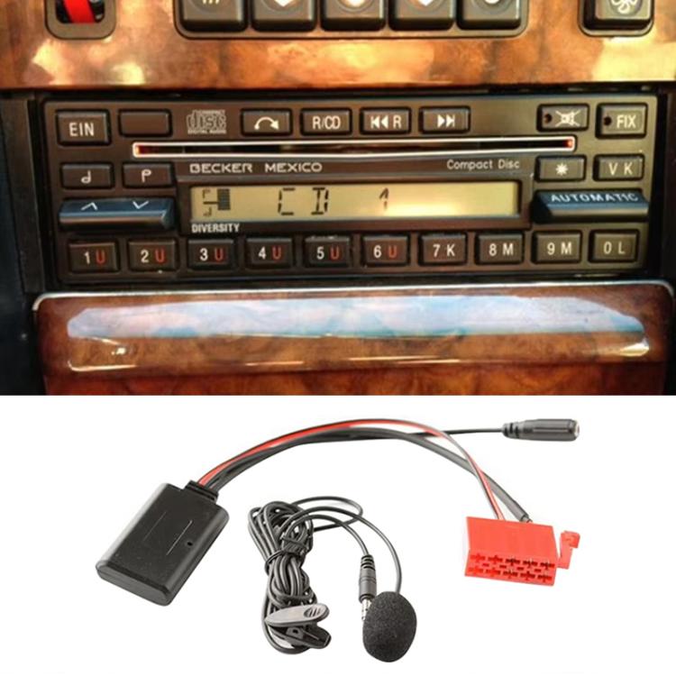 Cablaggio cavo audio Bluetooth AUX per auto + MIC per Mercedes-Benz Special di abaecker BE2210/BE1650, For Mercedes-Benz Special by abaecker BE2210/BE1650