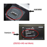 Cavo di ricarica AMI USB-C / Type-C per auto per Audi A4 A6 Q5 Q7 A5 / Volkswagen Touareg Golf CC, Ffor Audi A4