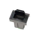 Console centrale per auto CD con posizione riservata Porta USB modificata 3,3x2,3 cm per Volkswagen / Audi / Skoda, 3.3 x 2.3cm