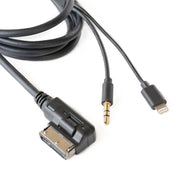 Cavo audio AMI AUX per auto per Audi Q5 A 5A7 R7 S5 Q7 A6L A8L, For Audi Q5 A 5A7 R7 S5 Q7 A6L A8L