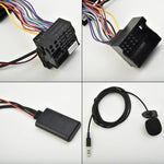 Cavo audio Bluetooth AUX con microfono per BMW E60