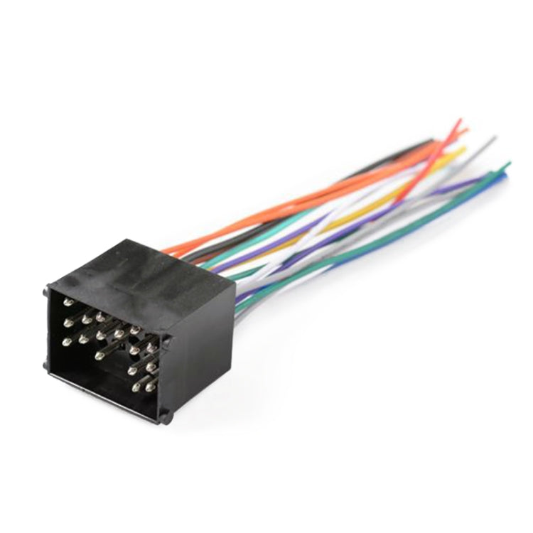 Spina maschio di alimentazione per altoparlante host CD da 17 pin per auto per BMW E46 1996-2001, For BMW E46 1996-2001