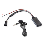 Cavo musicale Bluetooth AUX per schermo grande per auto + microfono per BMW E39 E46 E53 X5, For BMW E39 E46 E53 X5