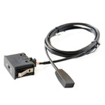 Interfaccia audio AUX per auto + cablaggio per BMW E46 serie 3, For BMW E46 3 Series