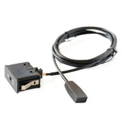 Interfaccia audio AUX per auto + cablaggio per BMW E46 serie 3, For BMW E46 3 Series