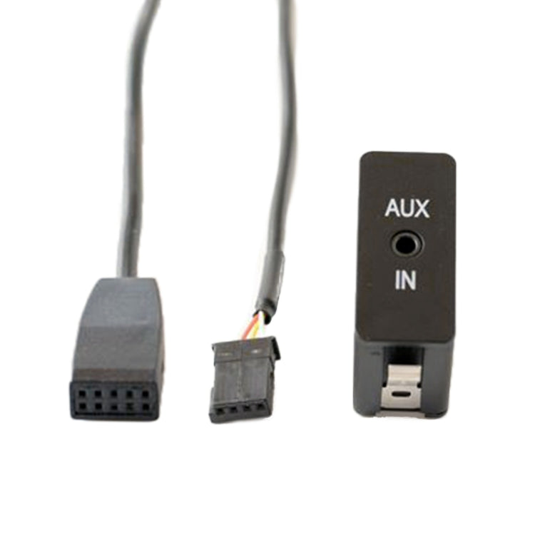 Interfaccia audio AUX per auto + cablaggio per BMW E46 serie 3, For BMW E46 3 Series