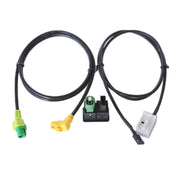 Supporto per interruttore USB AUX per auto + cablaggio per Volkswagen Magotan / Touran / Polo / Touran RCD510/310+/300+, For Volkswagen Magotan