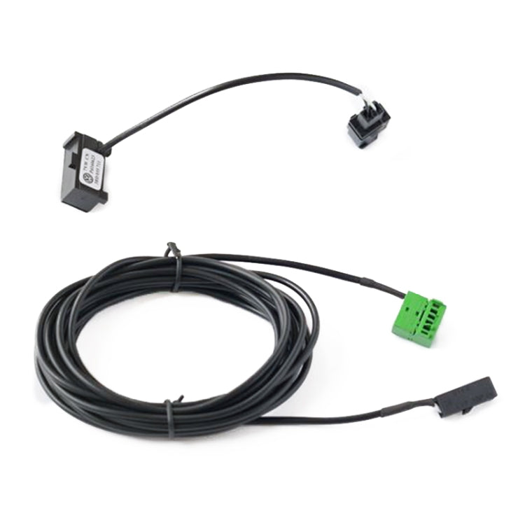 Cavo audio per telefono Bluetooth per auto + microfono per Volkswagen RNS510 MIB682/200/877/866, For Volkswagen RNS510