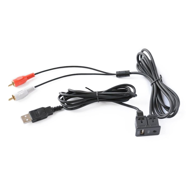 Cavo prolunga USB AUX per auto compatibile Alpine Pioneer