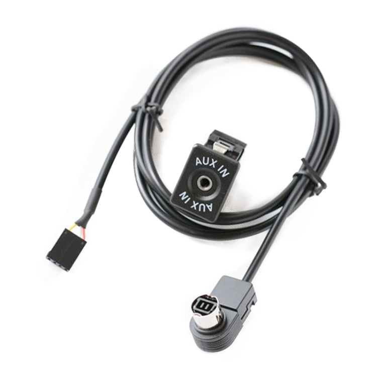 Interfaccia AUX per auto + cavo per Alpine KCA-121B Ai-NET/AUX 9887/105/117/9855, For Alpine KCA-121B Ai-NET