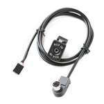Interfaccia AUX per auto + cavo per Alpine KCA-121B Ai-NET/AUX 9887/105/117/9855, For Alpine KCA-121B Ai-NET