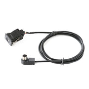 Interfaccia AUX per auto + cavo per Alpine KCA-121B Ai-NET/AUX 9887/105/117/9855, For Alpine KCA-121B Ai-NET
