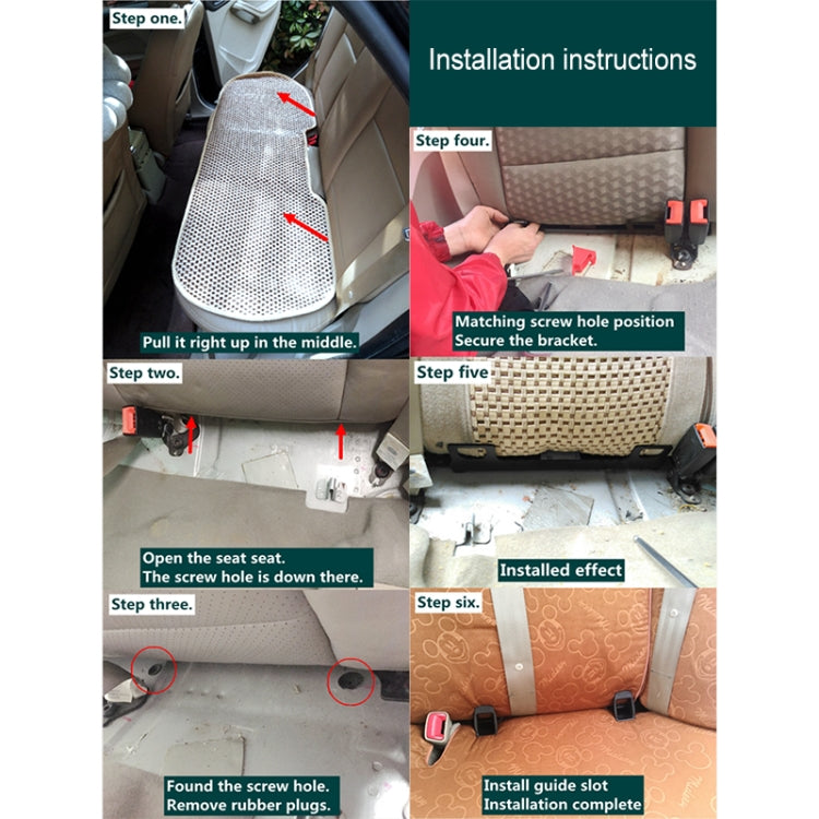ZL-2013 Fermo del fermo dell'interfaccia del seggiolino per bambini Isofix per auto per Ford Focus, ZL-2013