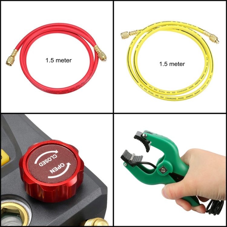 Misuratore fluoruro e temperatura per aria condizionata auto DUOY