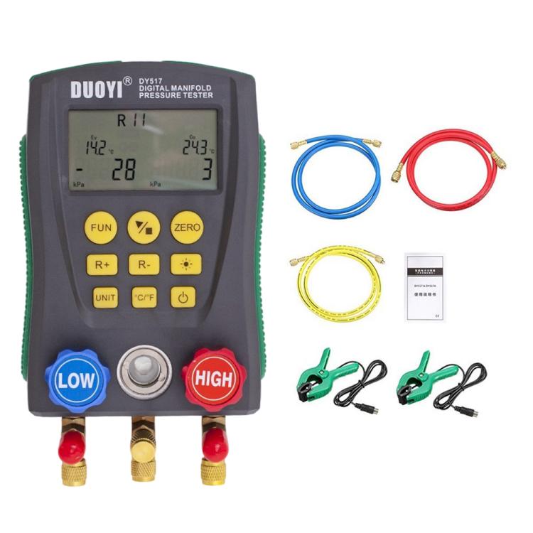 Misuratore fluoruro e temperatura per aria condizionata auto DUOY