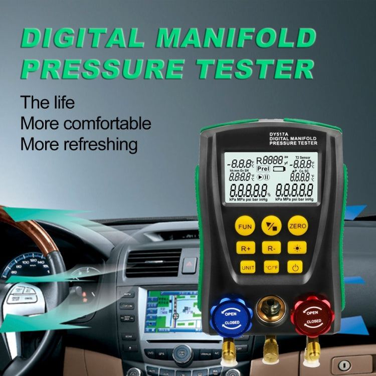 Misuratore fluoruro e temperatura per aria condizionata auto DUOY