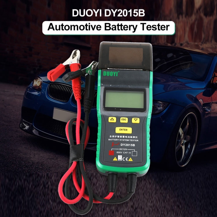 tester per batteria auto 12v duo Y ID Y2015B, DY2015B