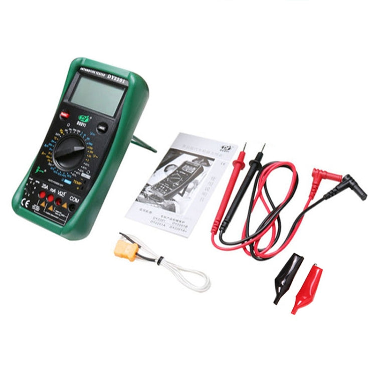 DUOYI DY2201 Misuratore universale automatico per manutenzione multifunzione per auto digitale ad alta precisione, DY2201
