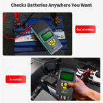 Tester batteria auto DUOYI DY3015C 24V con display LCD