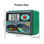 Tester di resistenza del misuratore di resistenza di terra digitale ad alta precisione DUOYI DY4100, DY4100