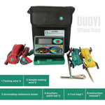Tester di resistenza del misuratore di resistenza di terra digitale ad alta precisione DUOYI DY4100, DY4100