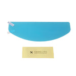 Pellicola antipioggia per casco moto con parasole 25x9 cm