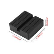RAP003-BK Blocco di supporto in gomma per martinetto modificato per auto, RAP003-BK