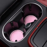 Tappetino antiscivolo in gomma per tazza auto 2 pezzi