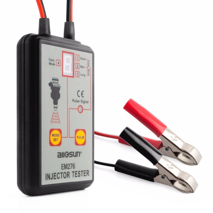 EM276 Tester per iniettori di carburante per auto 4 Strumento diagnostico di scansione del sistema di alimentazione in modalità Pluse, EM276