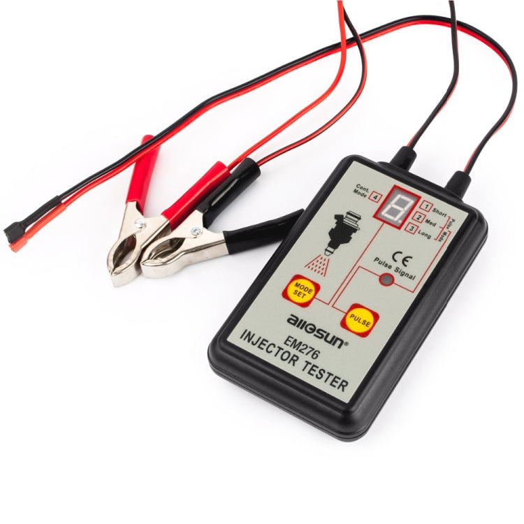 EM276 Tester per iniettori di carburante per auto 4 Strumento diagnostico di scansione del sistema di alimentazione in modalità Pluse, EM276