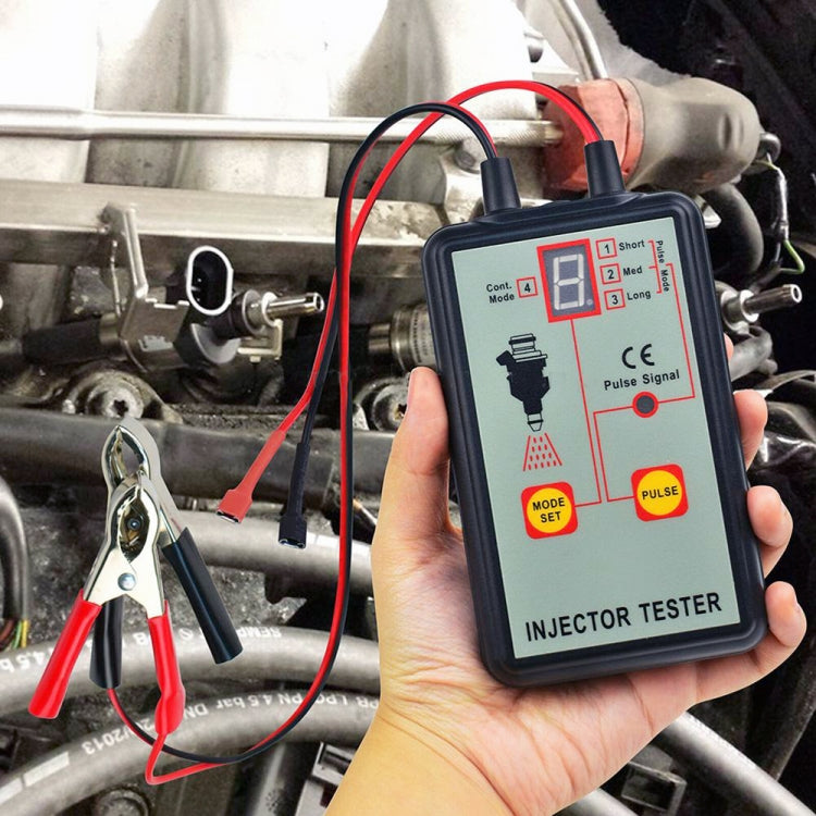 EM276 Tester per iniettori di carburante per auto 4 Strumento diagnostico di scansione del sistema di alimentazione in modalità Pluse, EM276