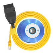 ESYS ENET per ICOM BMW Serie F con un set completo di CD V50.3 Cavo nascosto per spazzole per auto, Car Brush Hidden Cable