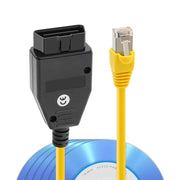 ESYS ENET per ICOM BMW Serie F con un set completo di CD V50.3 Cavo nascosto per spazzole per auto, Car Brush Hidden Cable