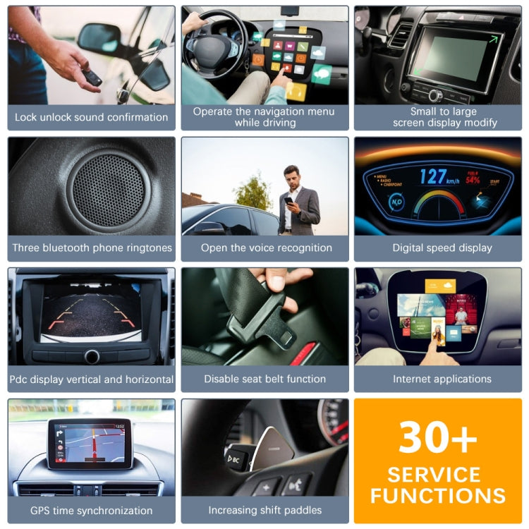 ESYS ENET per ICOM BMW Serie F con un set completo di CD V50.3 Cavo nascosto per spazzole per auto, Car Brush Hidden Cable