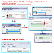 Scanner diagnostico per guasti auto USB OBD ELM327 V1.5 con chip CH340T, ELM327 V1.5 with CH340T Chip