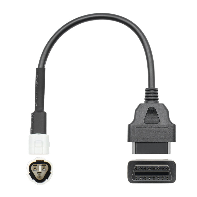 Cavo adattatore per moto da OBD a 3 pin per Yamaha, OBD to 3Pin