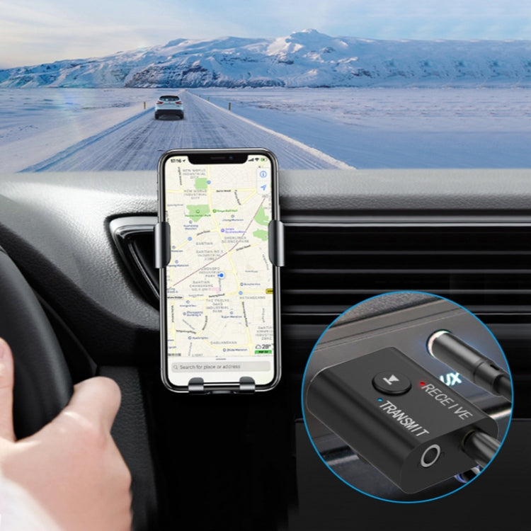 Ricevitore trasmettitore Bluetooth per auto M188 con supporto per microfono Chiamata in vivavoce, M188