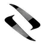 Striscia adesiva decorativa per lama del coltello a vento per paraurti posteriore per auto per Mercedes-Benz Classe C W205, Rear Wind Knife For Mercedes-Benz C Class(Black), Rear Wind Knife For Mercedes-Benz C Class(Carbon Fiber Black)