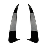 Striscia adesiva decorativa per lama del coltello a vento per paraurti posteriore per auto per Mercedes-Benz Classe C W205, Rear Wind Knife For Mercedes-Benz C Class(Black), Rear Wind Knife For Mercedes-Benz C Class(Carbon Fiber Black)