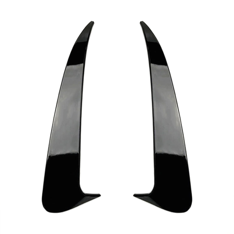 Striscia adesiva decorativa per lama del coltello a vento per paraurti posteriore per auto per Mercedes-Benz Classe C W205, Rear Wind Knife For Mercedes-Benz C Class(Black), Rear Wind Knife For Mercedes-Benz C Class(Carbon Fiber Black)